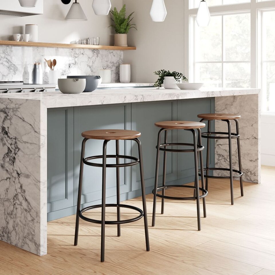 Luna Counter Stool (Set of 2) West Elm UK